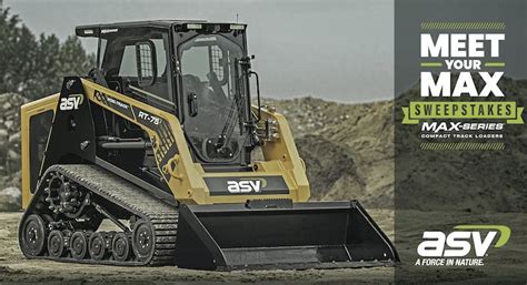 win a compact track loader|ASV Sweepstakes: Win a 1.